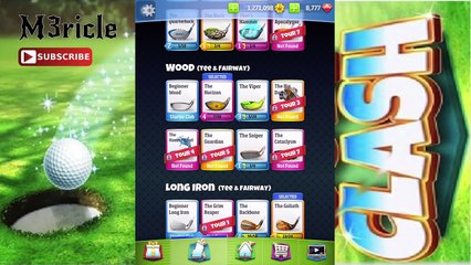 Golf Clash, hitting TOP 1000 global! and HOLE IN ONE bonus!