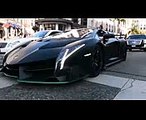 Siêu xe Lamborghini Veneno Roadster náo loạn đường phố ở Mỹ