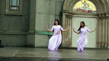 Two Awesome Girls Folk Dance - Live Performance in Hindi Song