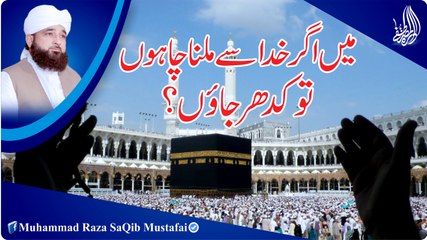 Me Agar KHUDA Se Milna Chahon To Kidher Jaaon (Muhammad Raza SaQib Mustafai)
