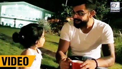 Virat Kohli's Cutest Conversation With MS Dhoni's Daughter Ziva