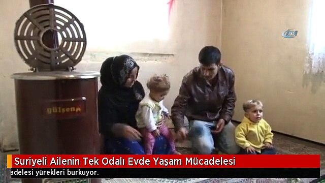 Suriyeli Ailenin Tek Odalı Evde Yaşam Mücadelesi
