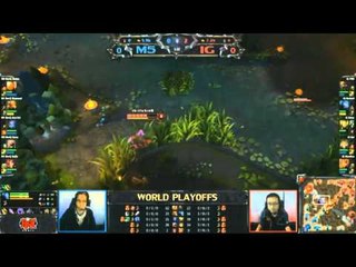 [Riot World Championships Season 2] [Tứ Kết] [Game 1] M5 - IG [06.10.2012]