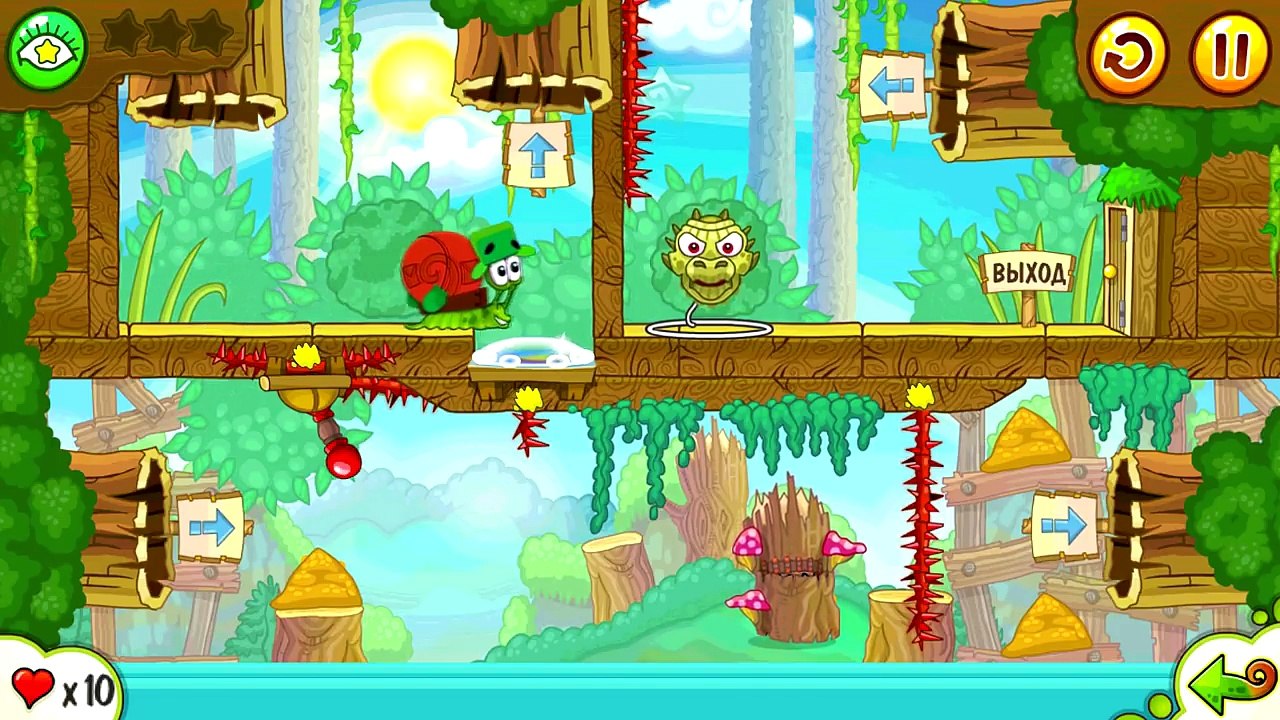 УЛИТКА БОБ #6 - Лесная история. Часть 5. МУЛЬТИК игра для детей. Несносный боб 6 на Игрули TV.