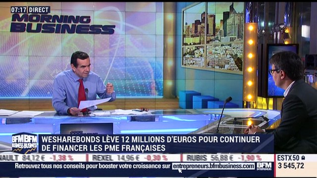 Wesharebonds est une solution de financement viable, utile et pérenne pour les entrepreneurs , Cyril Tramon - 16/11