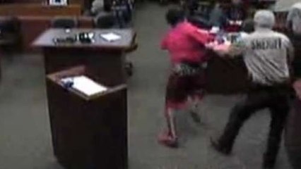 Man Trying To Escape Courtroom Gets Tackled And Tasered