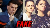 Aditya Pancholi SLAMS FAKE Kangana Ranaut and Rangoli In Public