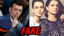 Aditya Pancholi SLAMS FAKE Kangana Ranaut and Rangoli In Public