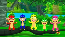 Five Little Monkeys Nursery Rhymes Songs For Kids Children Songs Kids Tv Nursery Rhymes S03EP31-m9P3GHkoBEQ