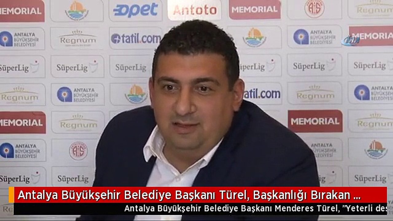 Antalya Büyükşehir Belediye Başkanı Türel, Başkanlığı Bırakan Ali Şafak Öztürk'e Sert Çıktı