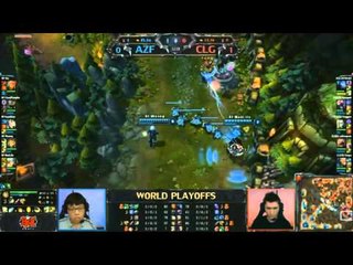[Riot World Championships Season 2] [Bán Kết] [Game 2] AZF vs CLG.EU [11.10.2012]