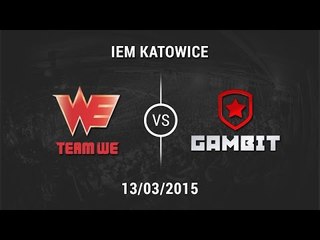 [13.03.2015] WE vs GMB [IEM Katowice]