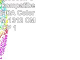 Original LogicSeek Green Toner kompatibel zu HP CB540A Color LaserJet CM 1312 CM 1512 CP