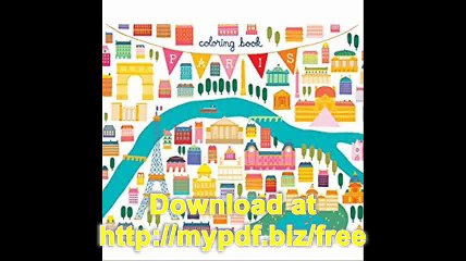 Paris Coloring Book Mini Edition