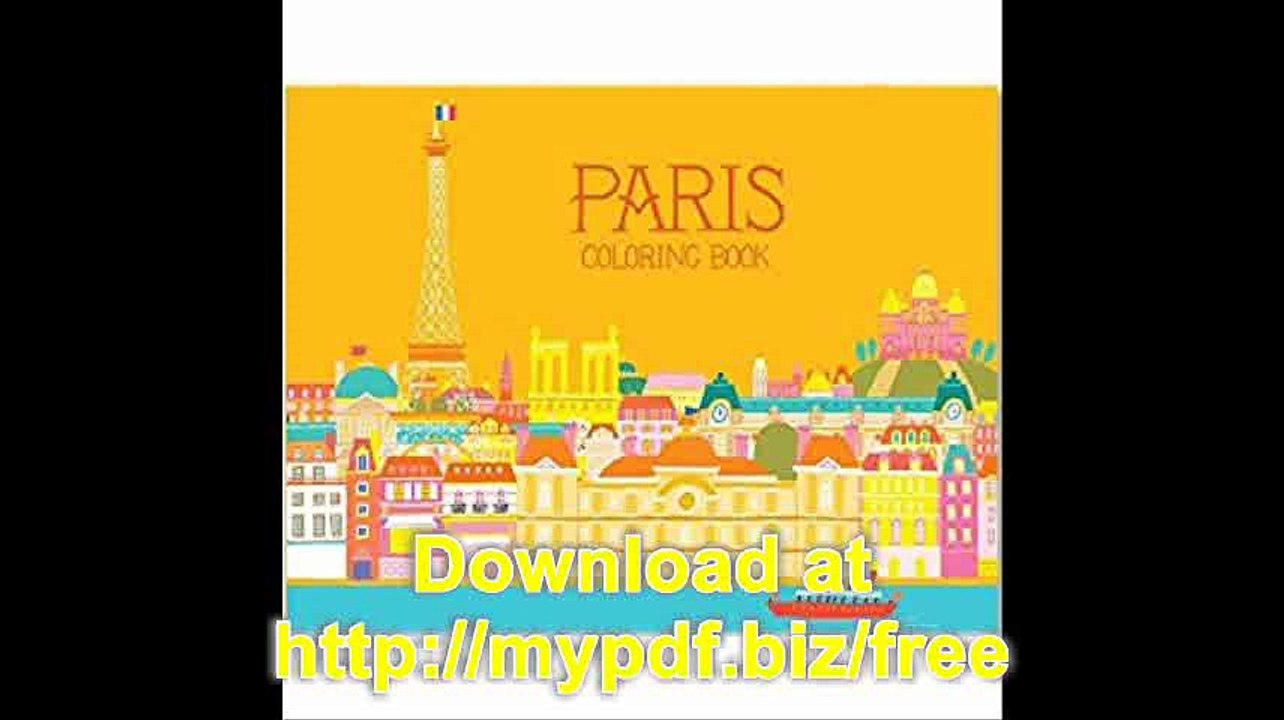 Paris Coloring Book