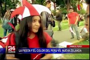 Perú vs Nueva Zelanda: calles, oficinas y colegios vistieron de rojo y blanco