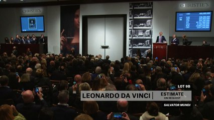 Da Vinci painting sells for record $450 million