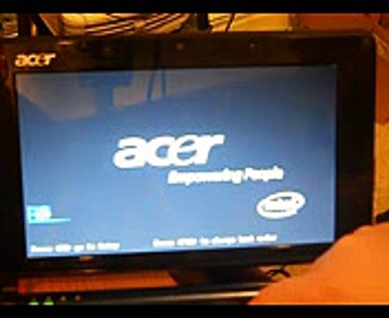 How to factory reset your Acer Aspire One - video Dailymotion