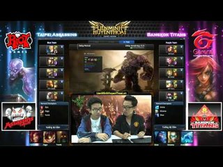 [GPL 2012] [Tuần 18] Taipei Assassins vs BangkokTitans  [27.10.2012]