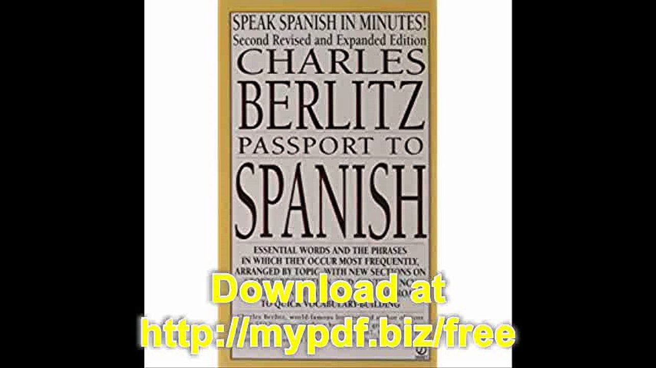 Passport to Spanish Revised and Expanded Edition (Spanish Edition)