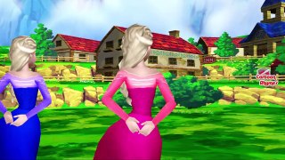 Police Frozen Elsa Spiderman Pink SpiderGirl Finger Family | Princess Frozen Rhyme Songs