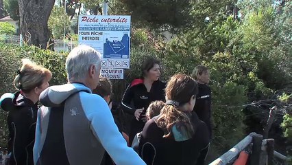 William Tillet à propos du parc marin de la Côte Bleue