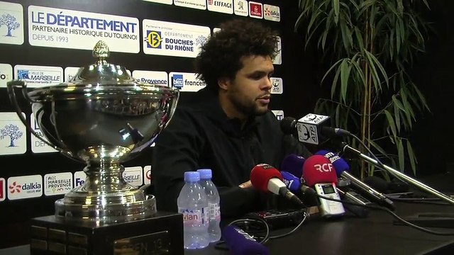Jo-Wilfried Tsonga l'emporte face à Lucas Pouille à l'Open 13 à Marseille