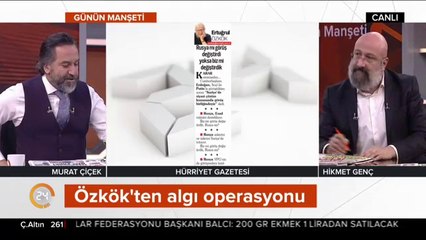 Ertuğrul Özkök'ten algı operasyonu