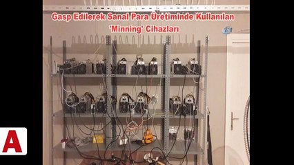 Türkiy'de ilk kez uygulanan sanal para gasp operasyonu kamerada