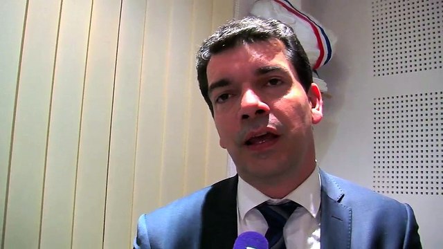 Loïc Gachon, maire de Vitrolles.