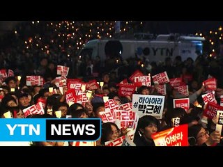 대규모 촛불집회...서울 지하철 증편 운행한다 / YTN (Yes! Top News)