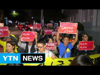 "박근혜 퇴진!" 美서도 대규모 집회...전세계 30여 개 도시 참여 예정 / YTN (Yes! Top News)