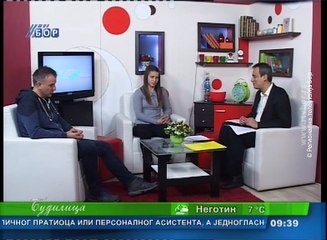 Budilica gostovanje (Zoran Barbulović, Tamara Simonović), 16. novembar  2017.(RTV Bor)