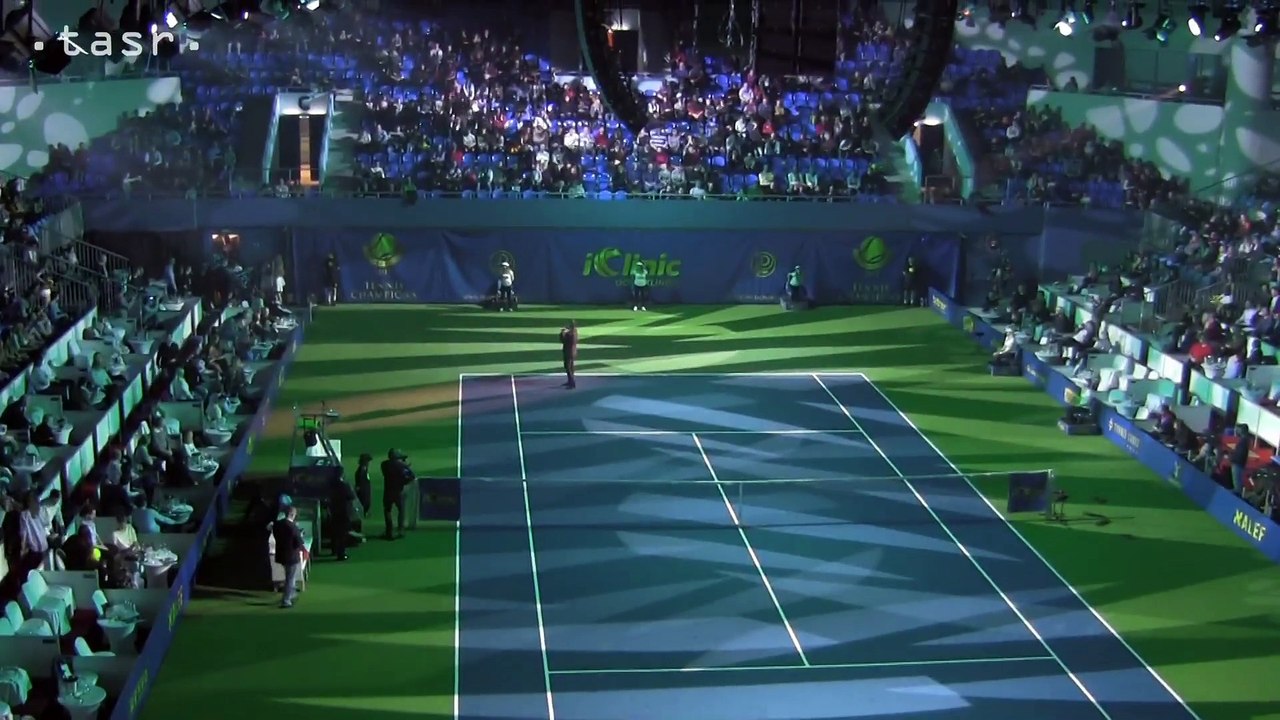 V Bratislave si zahrali tenisové hviezdy Clijstersová, Haas, Hrbatý a Hantuchová