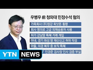 우병우 검찰 출석...횡령·직권남용 혐의 조사 / YTN (Yes! Top News)