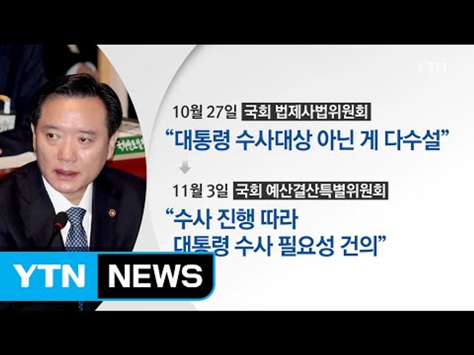 수사대상 아니라더니...태도 달라진 이유는? / YTN (Yes! Top News)