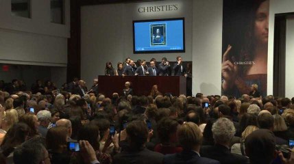 Download Video: Un tableau de Vinci devient le plus cher du monde à 450 millions de dollars