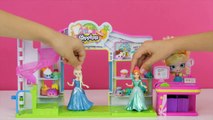 FROZEN Elsa BIRTHDAY SURPRISE for Anna! GIANT PLAY-DOH Egg Surprise Toys Num Noms Shopkins LPS Toys