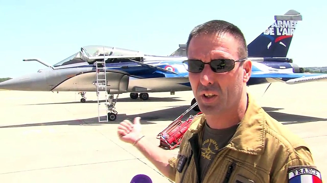 L'interview du capitaine Marty, pilote sur rafale dans l'armée de l'Air.