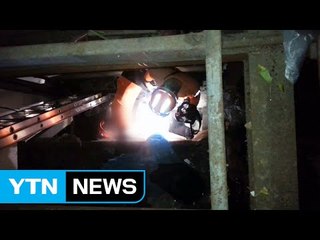 화장실 찾다 기계식 주차장 3m 아래로 추락 / YTN (Yes! Top News)