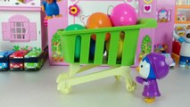 Baby Doll big refrigerator and Kitchen cooking Surprise eggs toys play 아기인형 서프라이즈 에그 주방놀이 냉장고 장난감