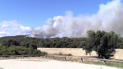 L'intervention des pompiers en vidéo.