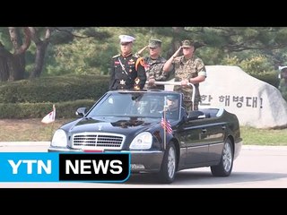 美 해병대 사령관 방한..."한반도 총력 방어" / YTN (Yes! Top News)