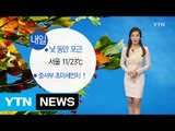 [날씨] 내일 낮 동안 포근...중서부 초미세먼지 ↑ / YTN (Yes! Top News)