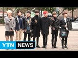 [★영상] 갓세븐, 상냥하고 자상하게…'다정미 폭발' (뮤직뱅크 출근길) / YTN (Yes! Top News)