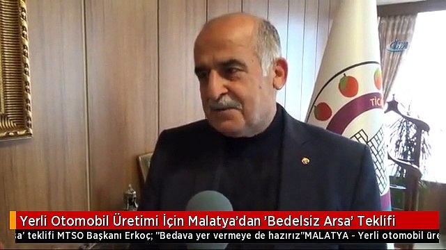 Yerli Otomobil Üretimi İçin Malatya'dan 'Bedelsiz Arsa' Teklifi