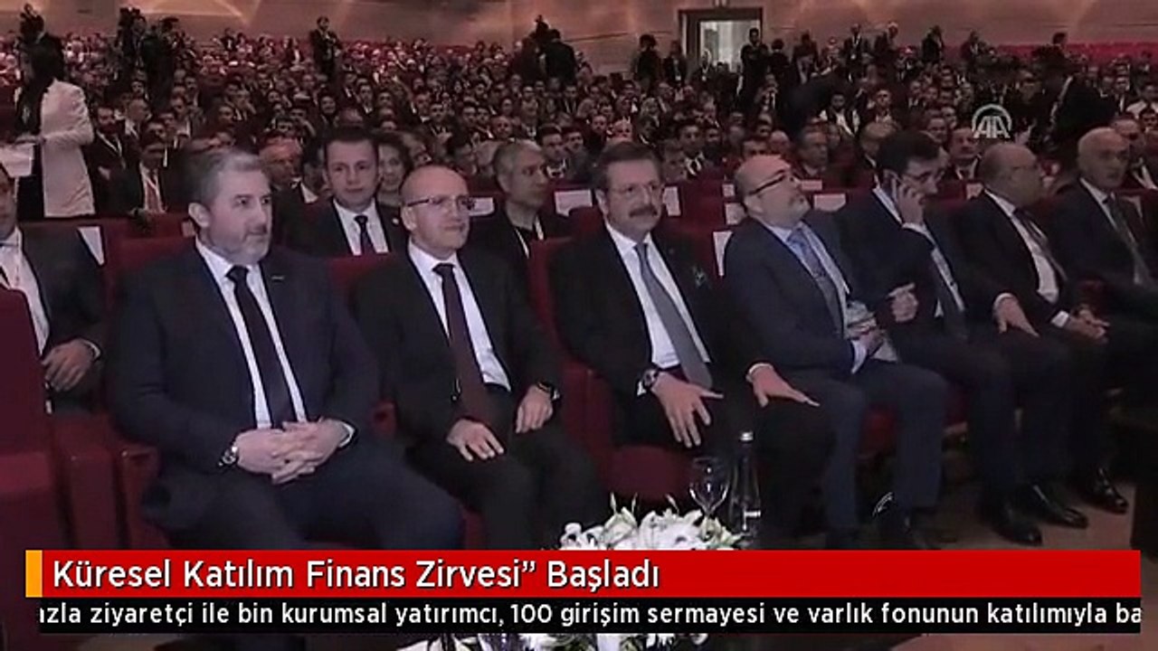 Küresel Katılım Finans Zirvesi" Başladı