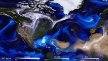 Les ouragans 2017 filmés de l'espace par la NASA dans le monde entier