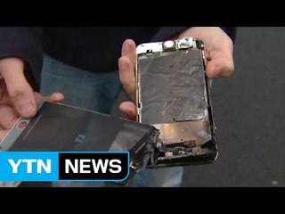 뒷주머니에 넣어둔 '아이폰6 플러스', 美 대학 강의 중 폭발 / YTN (Yes! Top News)