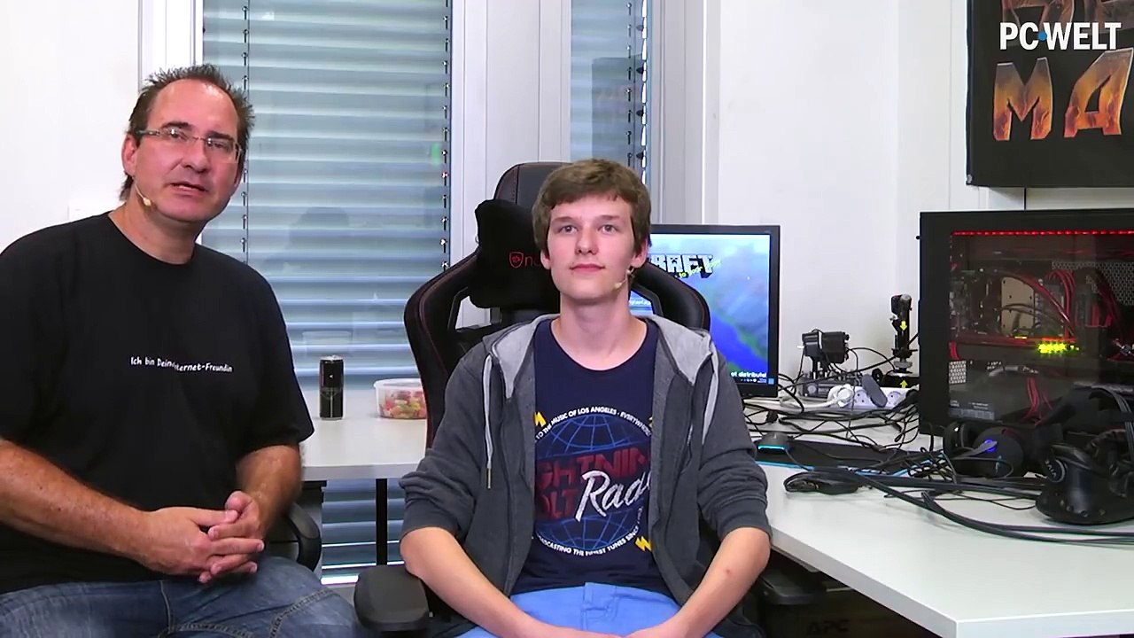 Minecraft mit 3700 fps und in 4K und 12K auf der Höllenmaschine UVR | deutsch / german